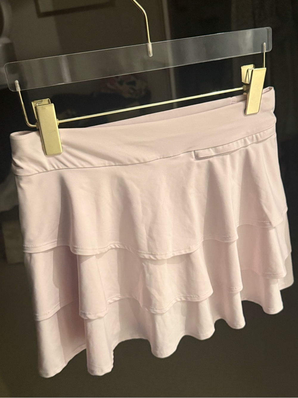 Adidas Pink Ruffled Skort - Picture 4 of 5